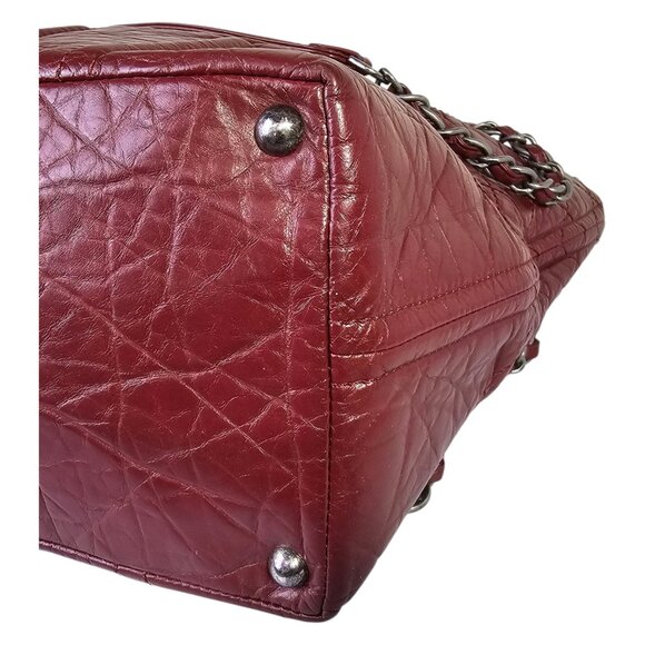 CHANEL Moscow Distressed CC Calfskin Large Shopping Chain Shoulder Tote DUST BAG - Picture 13 of 16